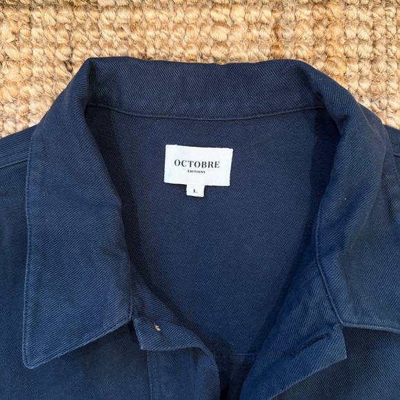 Sézane Will Navy Jacket - Picture 4 of 5